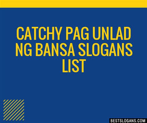 slogan tungkol sa pag ambag sa pag unlad ng bansa